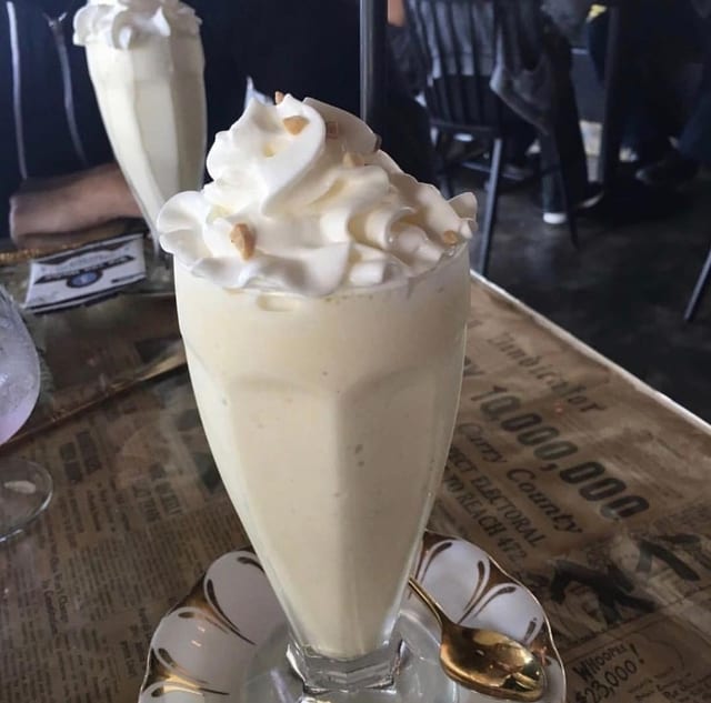 Roy's Chicago Chocolate Malted Milk Shake.