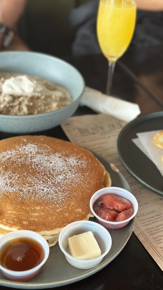 Shorty Stack Pancakes.
