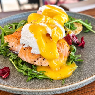 Salmon Eggs Benedict