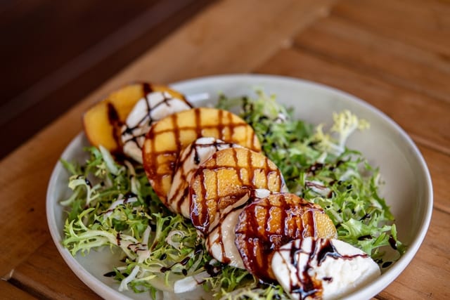 Seasonal Fruit Caprese.
